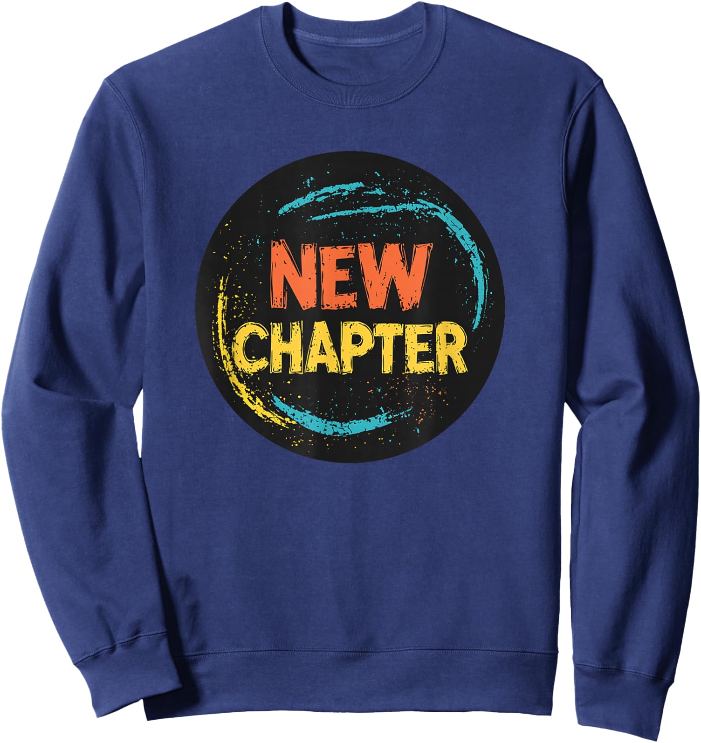 Vibrant New Chapter Outfit for Adults and Kids Sweatshirt - Sweatshirt | Navy