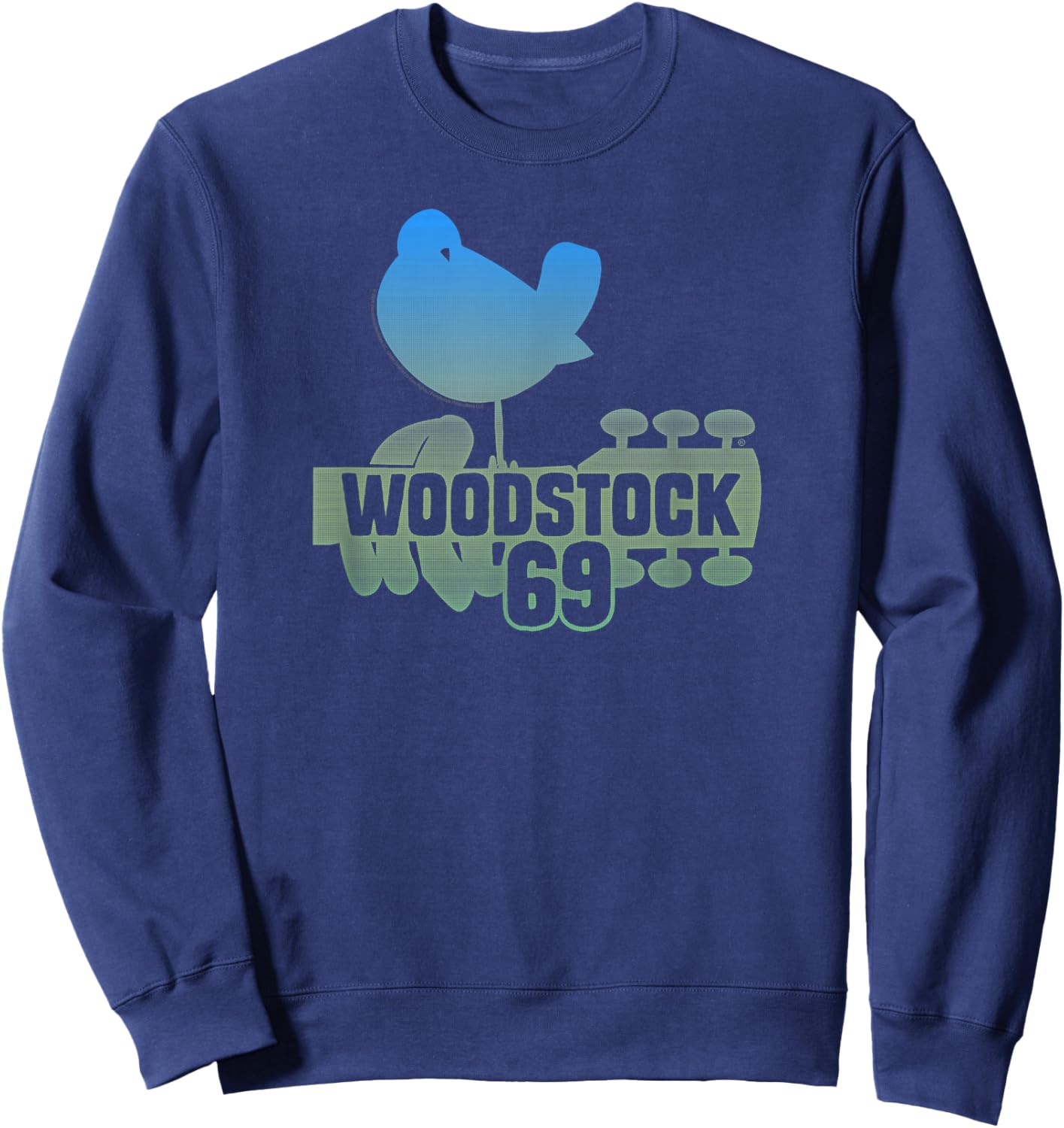 Woodstock - Ombre '69 Dove Sweatshirt - Sweatshirt | Navy