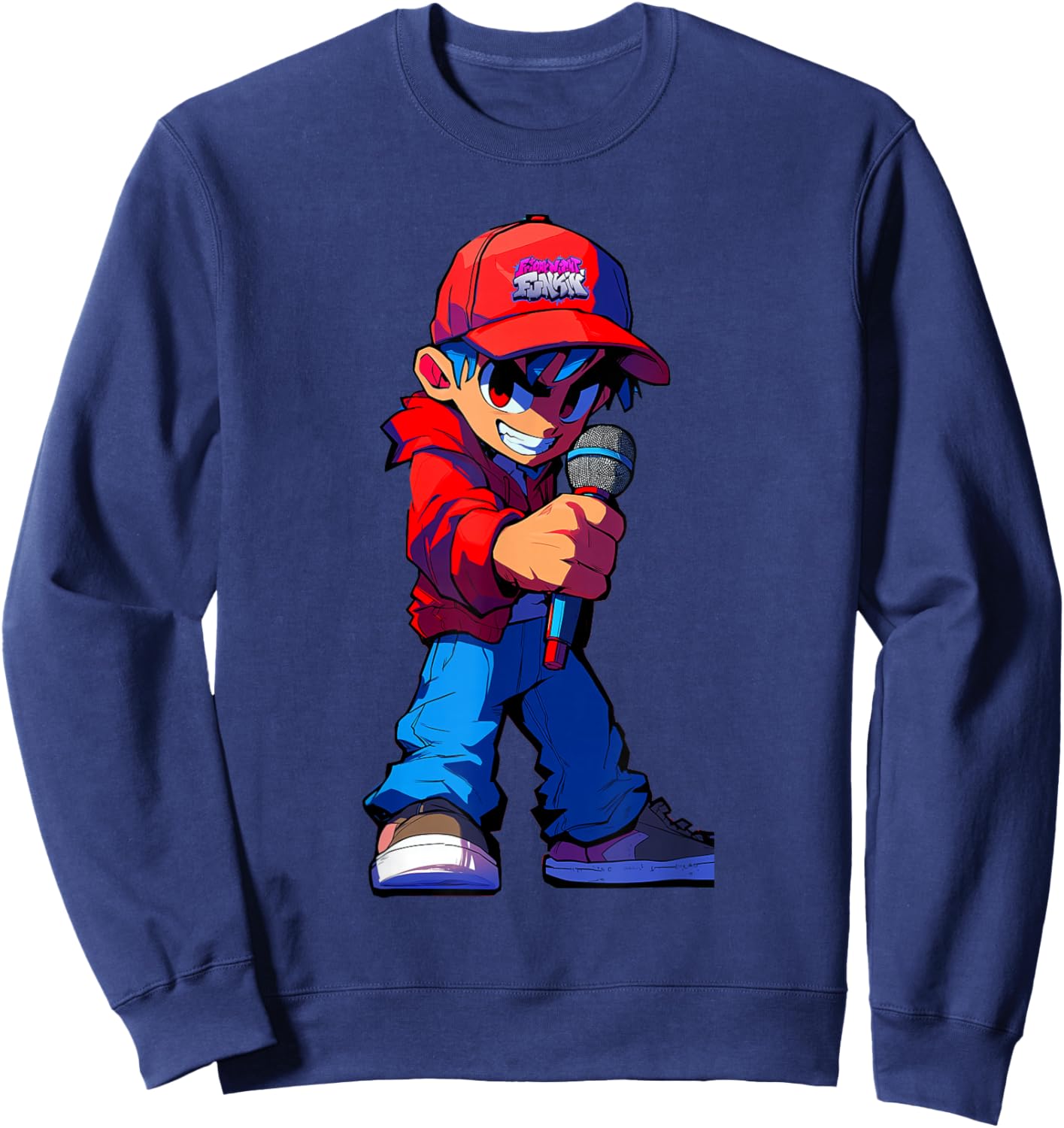 Boyfriend in Battle Mode Sweatshirt - Sweatshirt | Navy