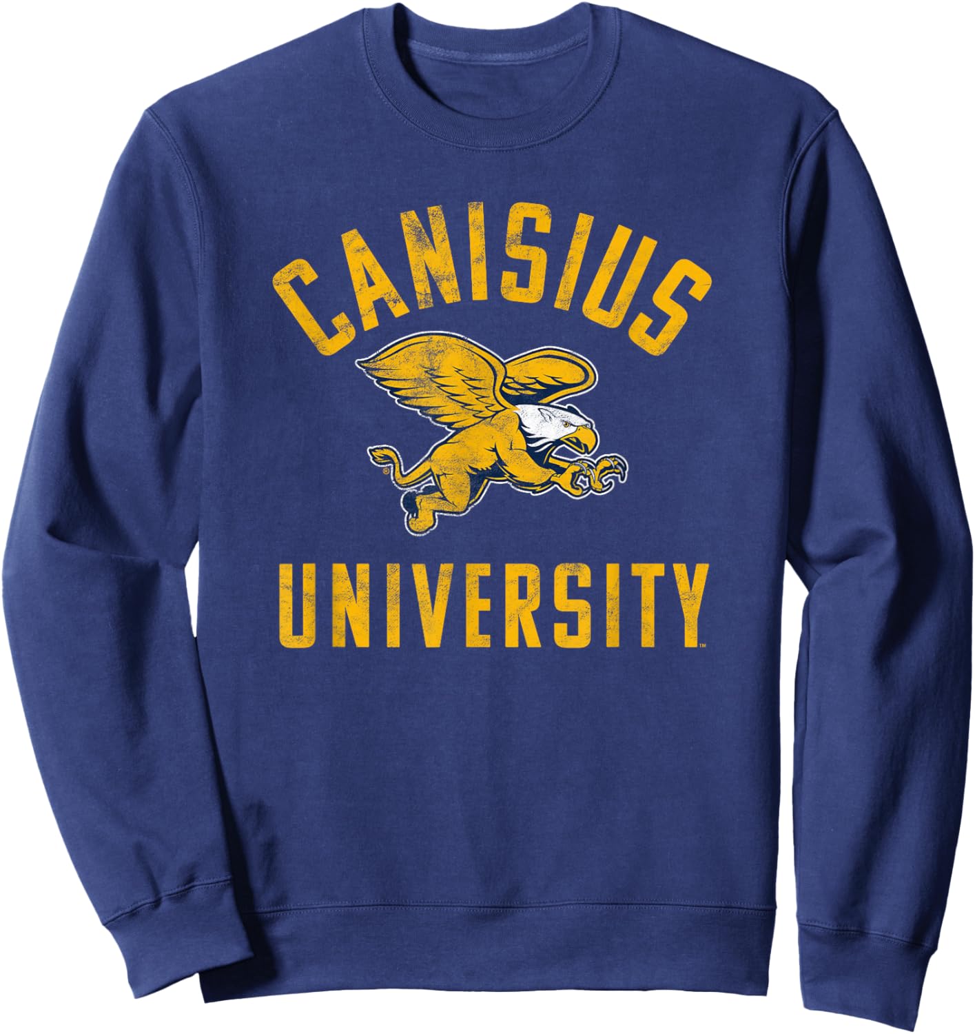 Canisius University Golden Griffins Large Sweatshirt - Sweatshirt | Navy