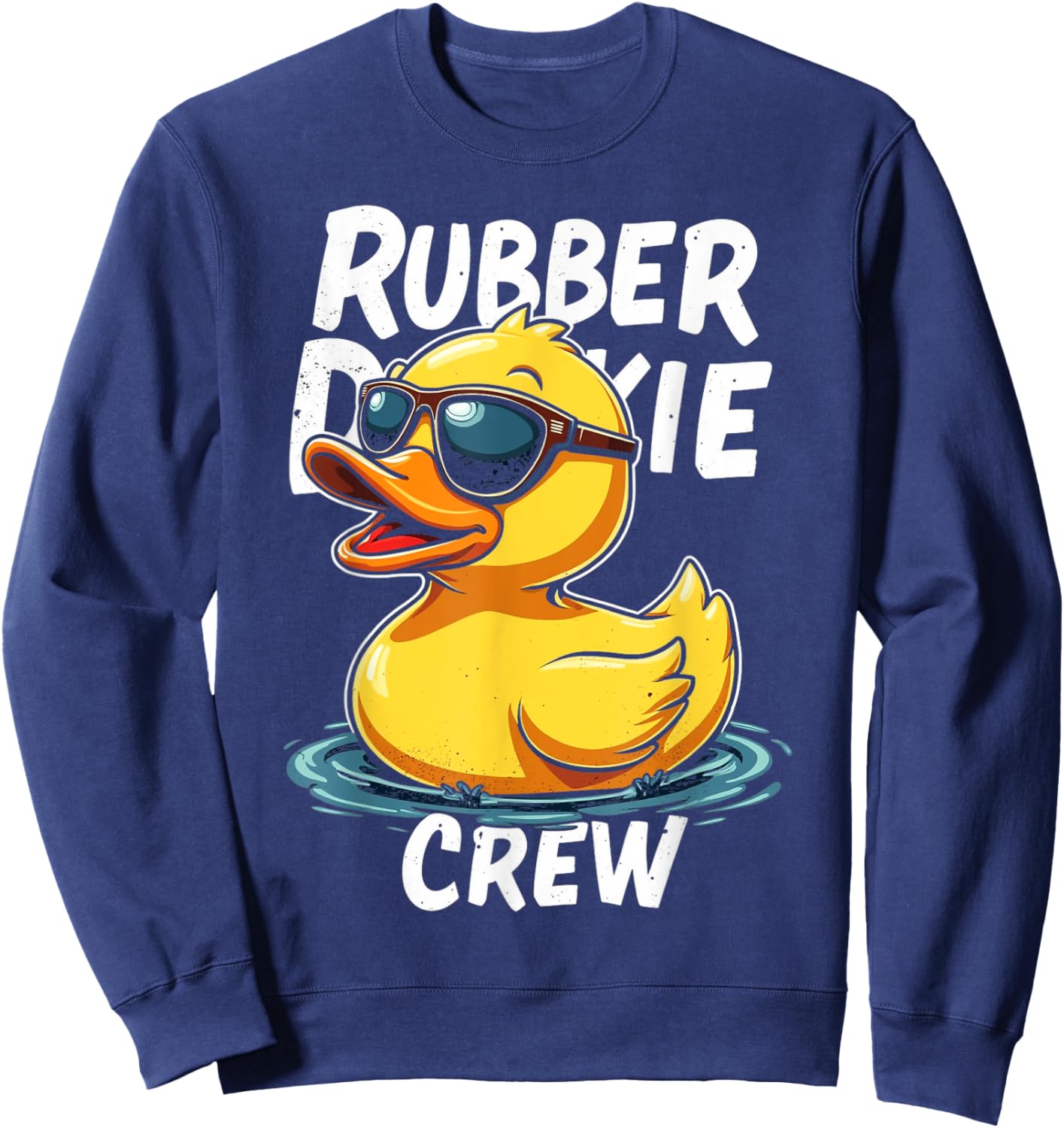 Rubber DUCKIE CREW Rubber Duck Sweatshirt - Sweatshirt | Navy