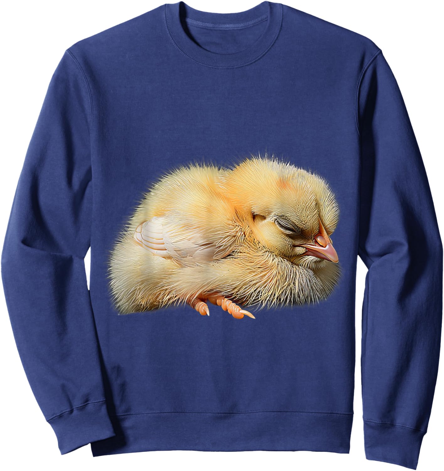 Chicken Sleeping Sweatshirt - Sweatshirt | Navy