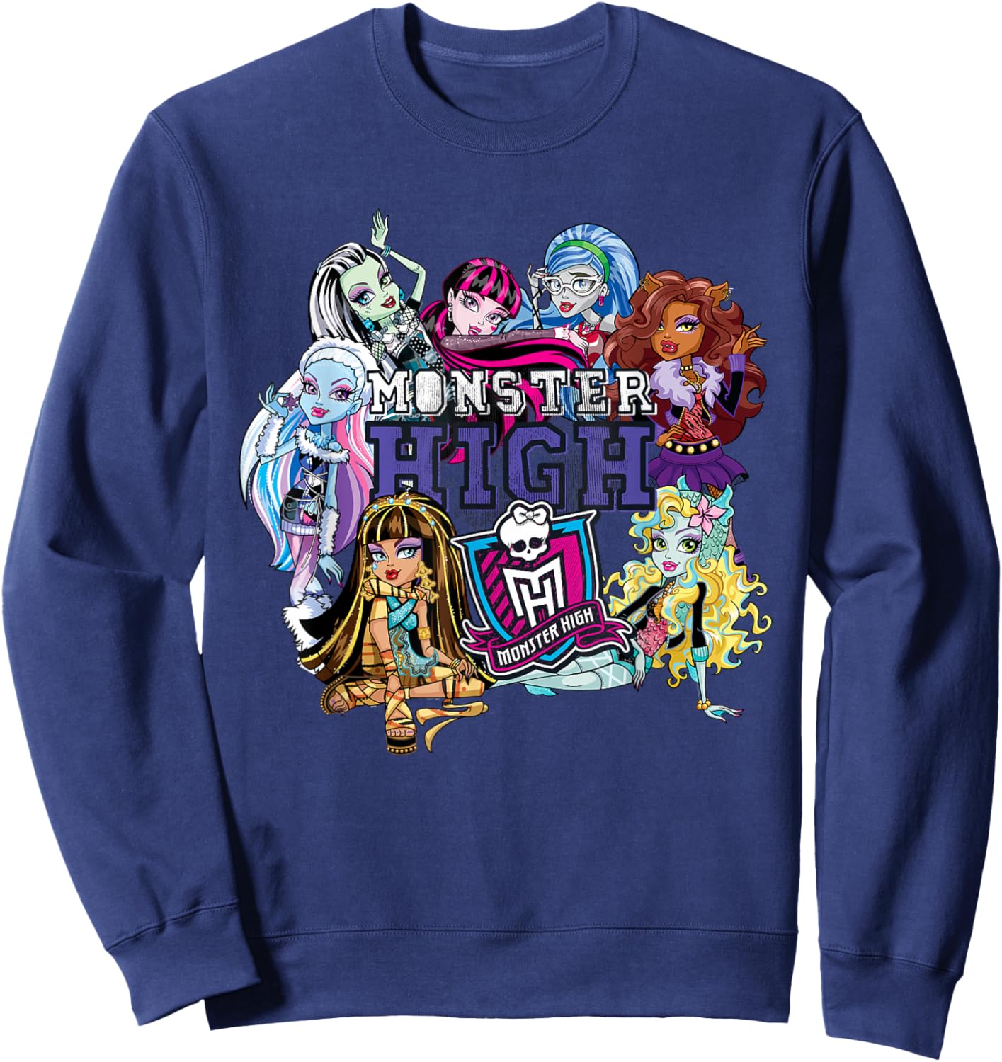 Monster High Alumni - The Boo Crew Returns Sweatshirt - Sweatshirt | Navy
