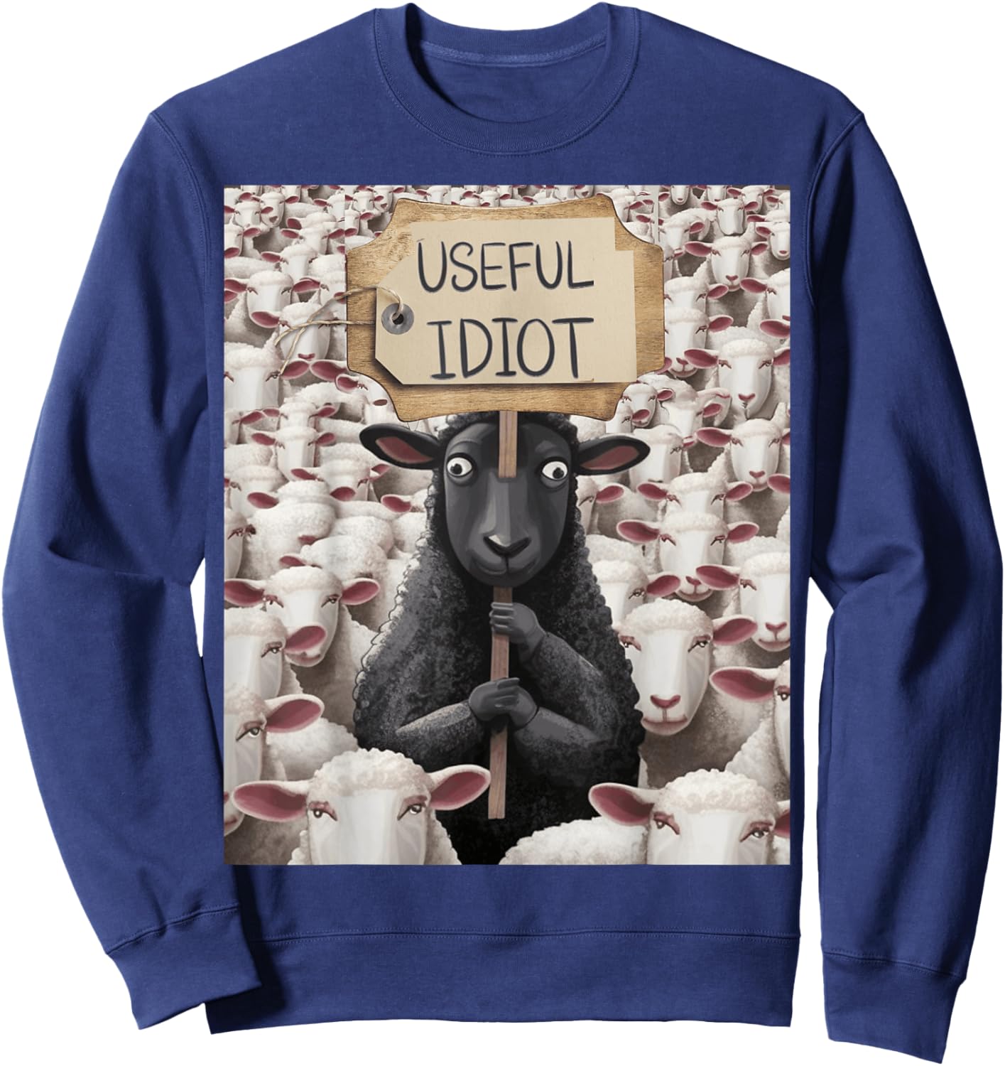 Useful Idiot Sweatshirt - Sweatshirt | Navy