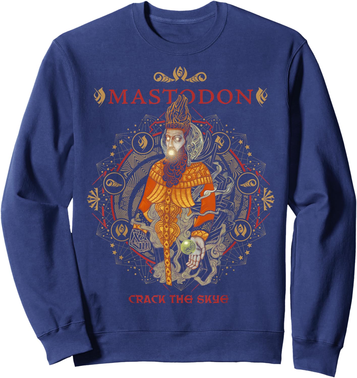 Mastodon – Cosmic Symbols Sweatshirt - Sweatshirt | Navy