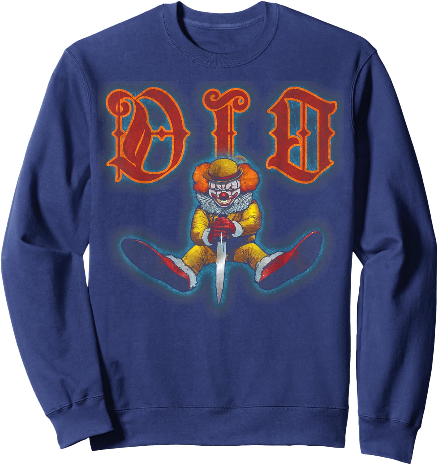 Dio – Halloween Clown Sweatshirt - Sweatshirt | Navy