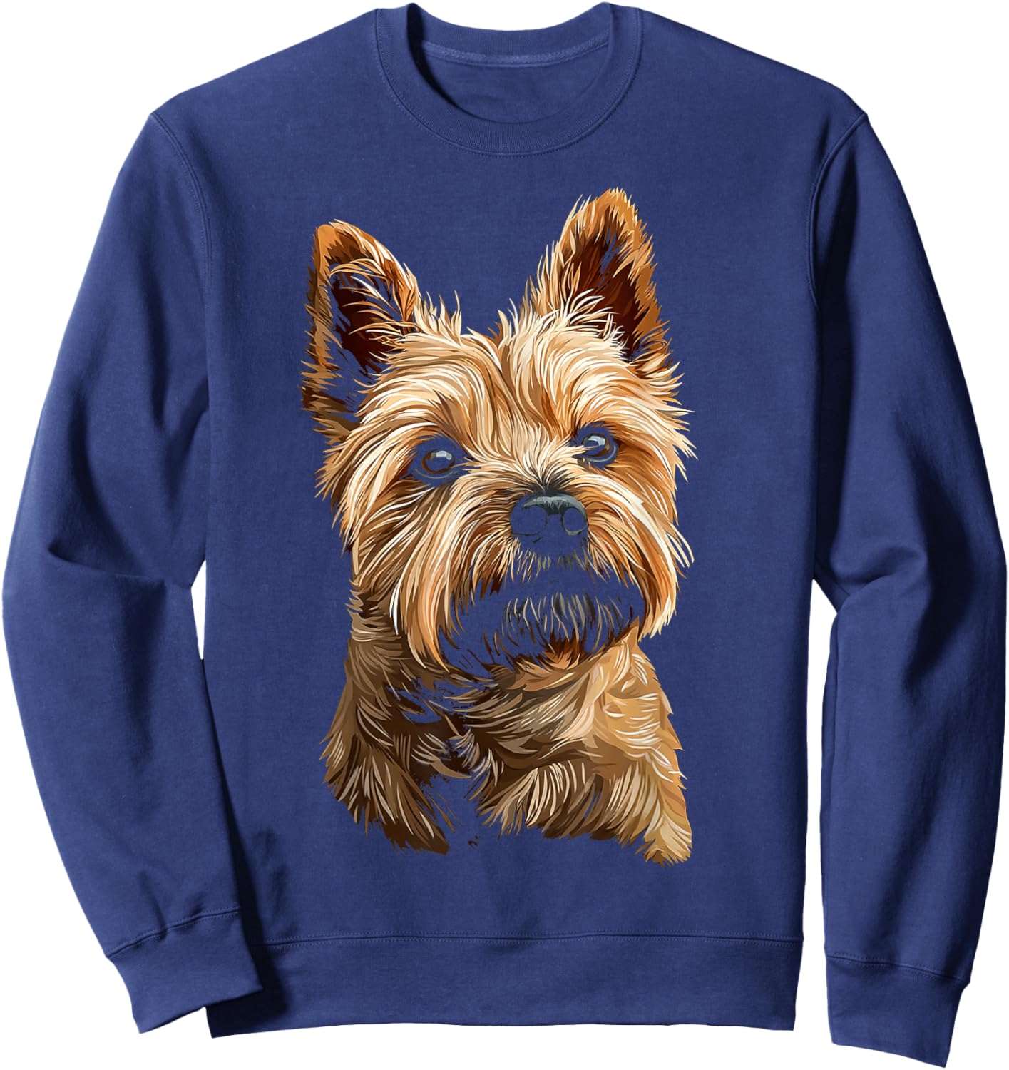 Cairn Terrier Dog Graphic Pet Art Cairn Terrier Women Kids Sweatshirt - Sweatshirt | Navy