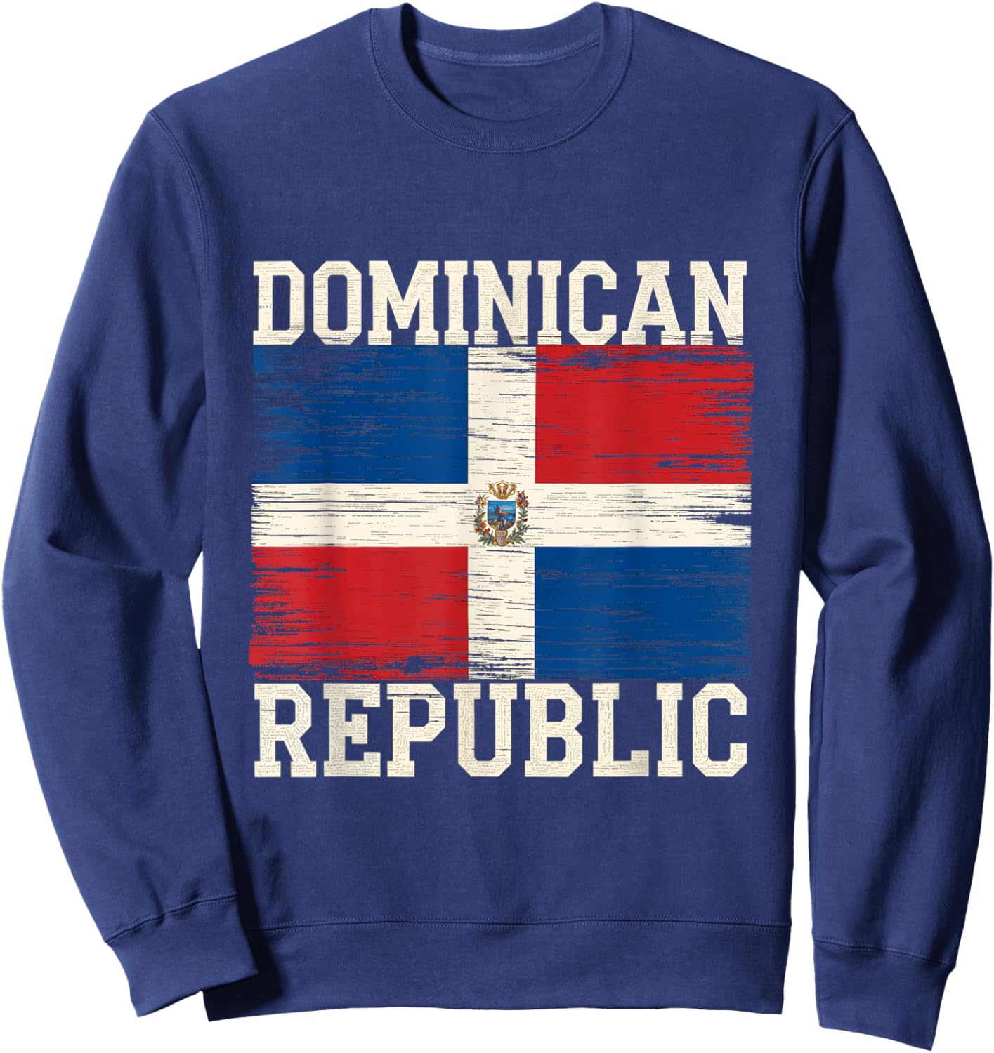 Dominican Republic National Pride Roots Heritage Culture Sweatshirt - Sweatshirt | Navy