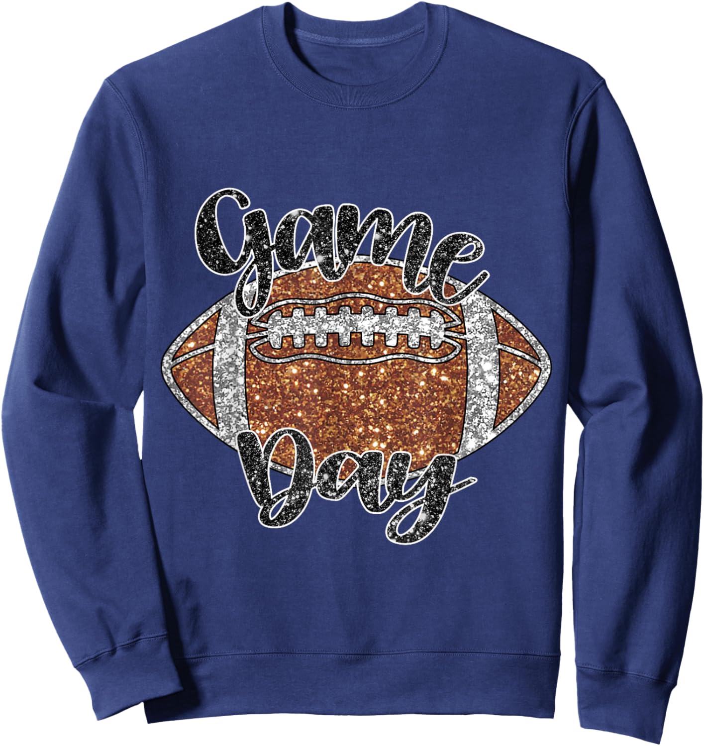 Retro Game Day - Game Day Cool Trendy Sweatshirt - Sweatshirt | Navy