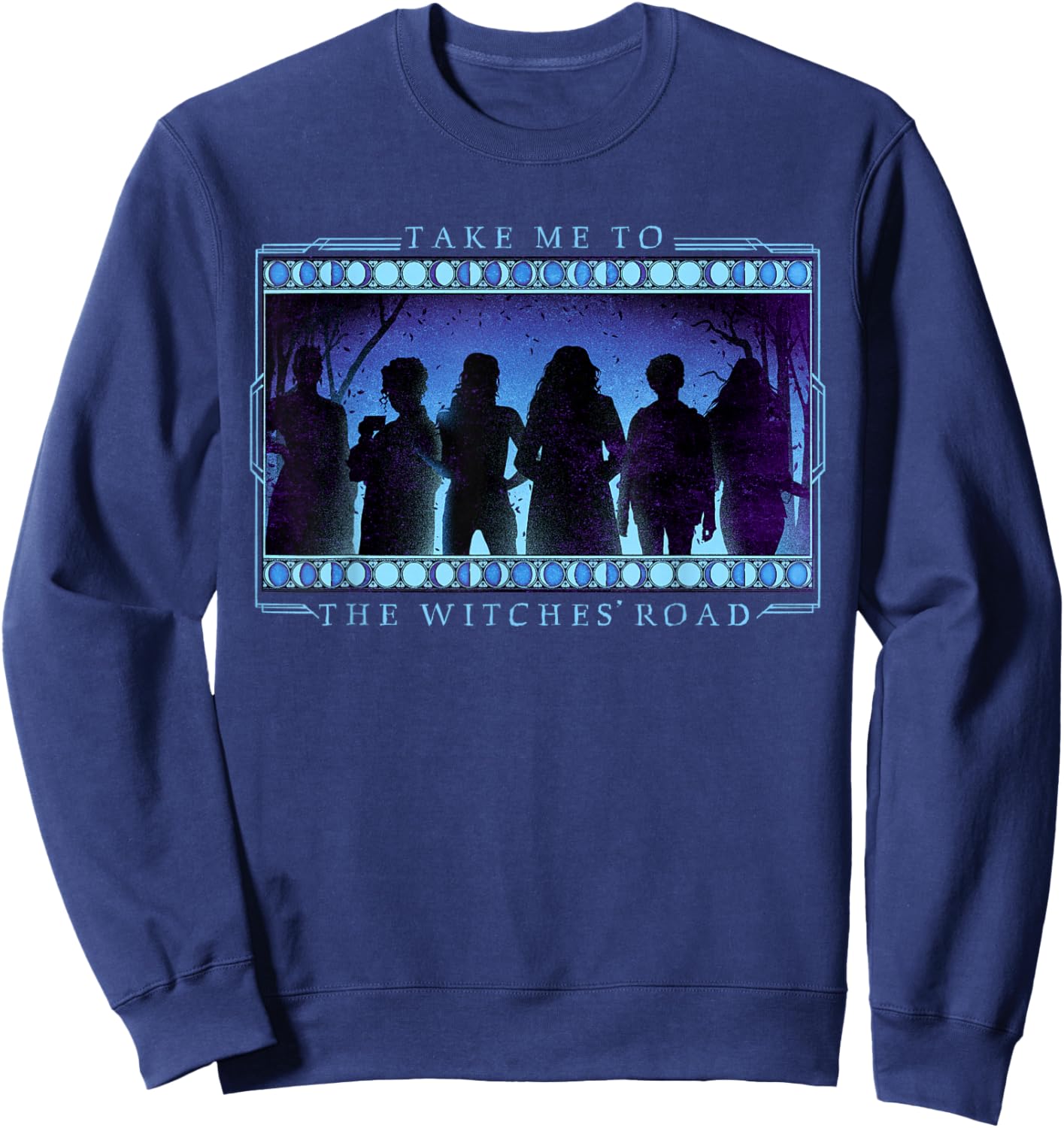 Marvel Agatha All Along Disney+ Take Me to The Witches’ Road Sweatshirt - Sweatshirt | Navy