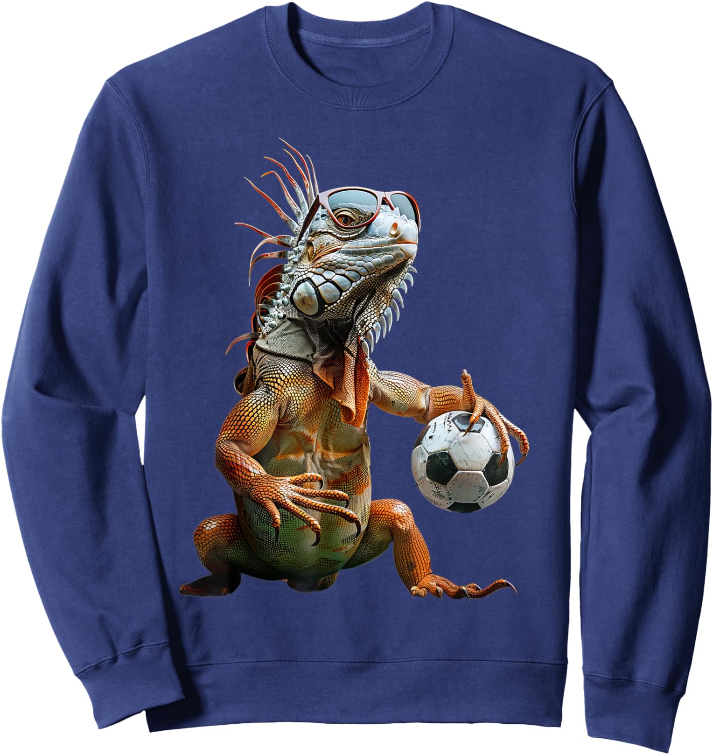 Iguana Soccer Sweatshirt - Sweatshirt | Navy