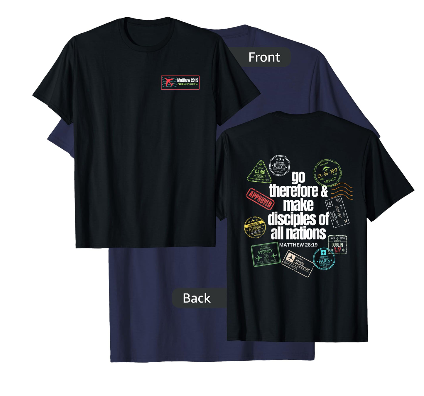 GREAT COMMISSION (front logo) T-Shirt