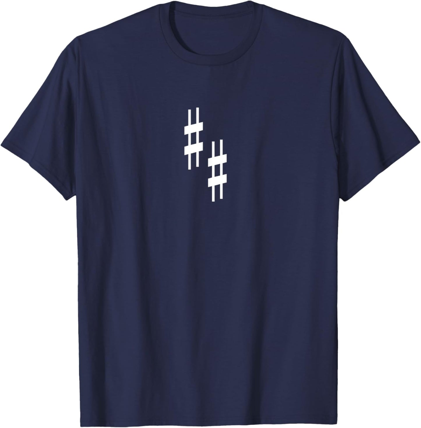Piano Notes D Major Musical Scale Keyboard Chart Band Member T-Shirt - T-Shirt | Navy