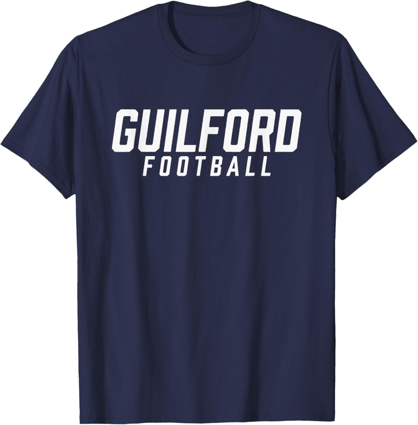 Guilford High School Football Team T-Shirt - T-Shirt | Navy