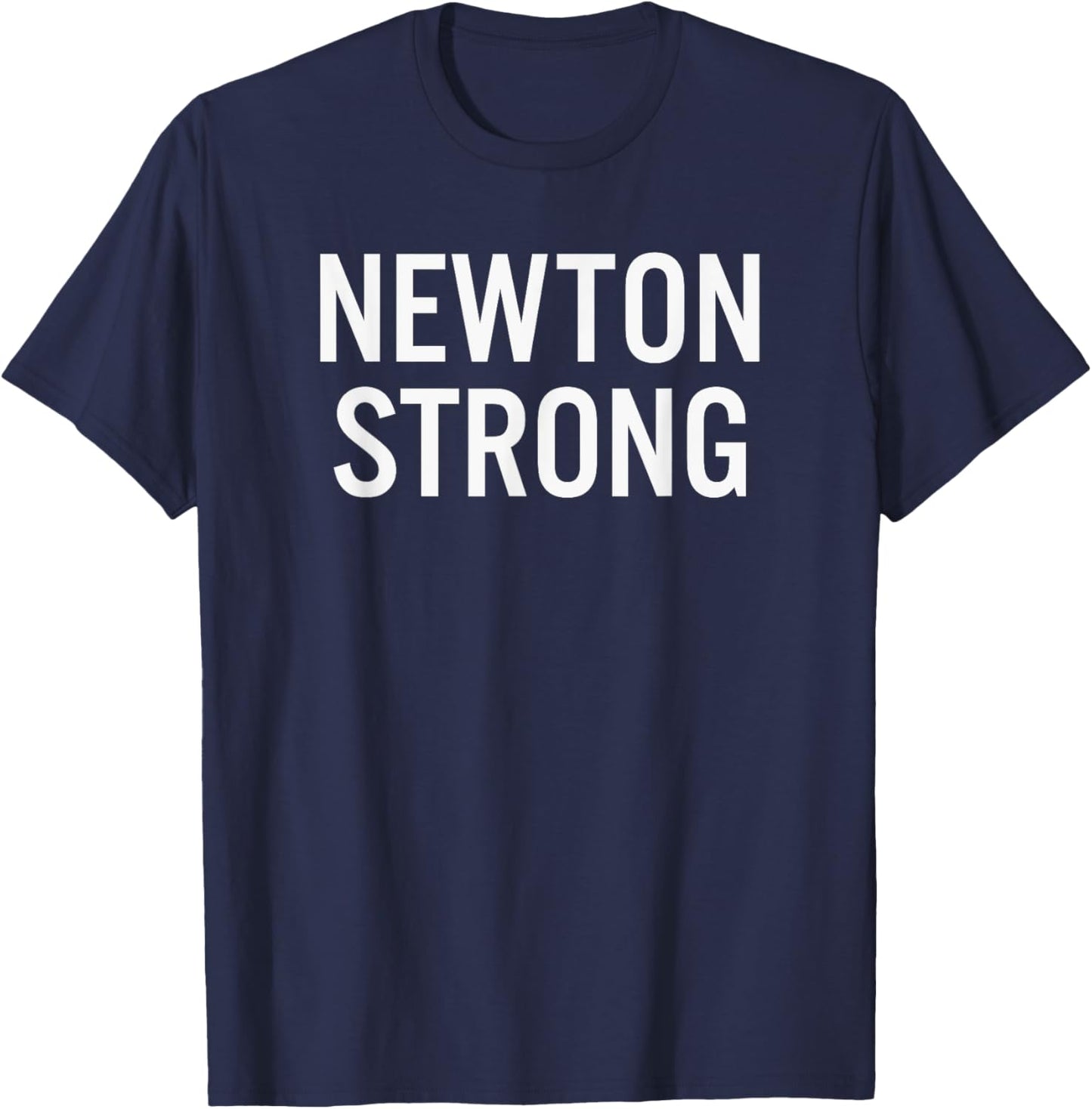 Newton High School Strong T-Shirt - T-Shirt | Navy