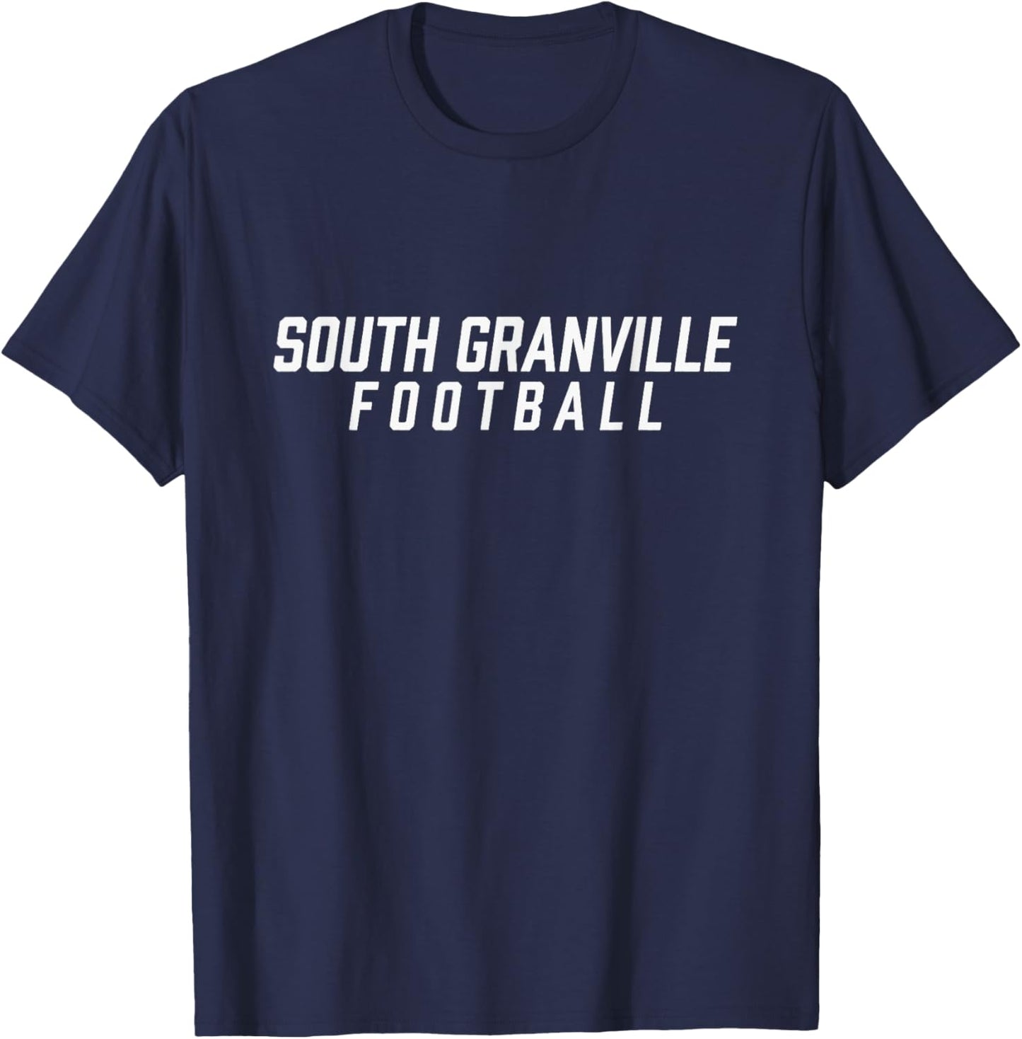 South Granville High School Football Team T-Shirt - T-Shirt | Navy