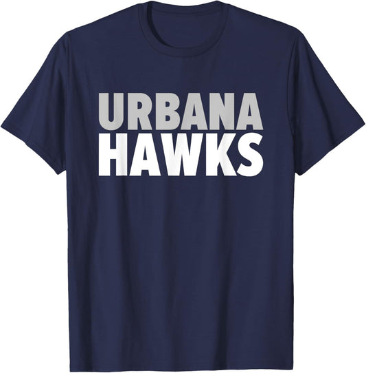 Urbana Hawks Bold T-Shirt - T-Shirt | Navy