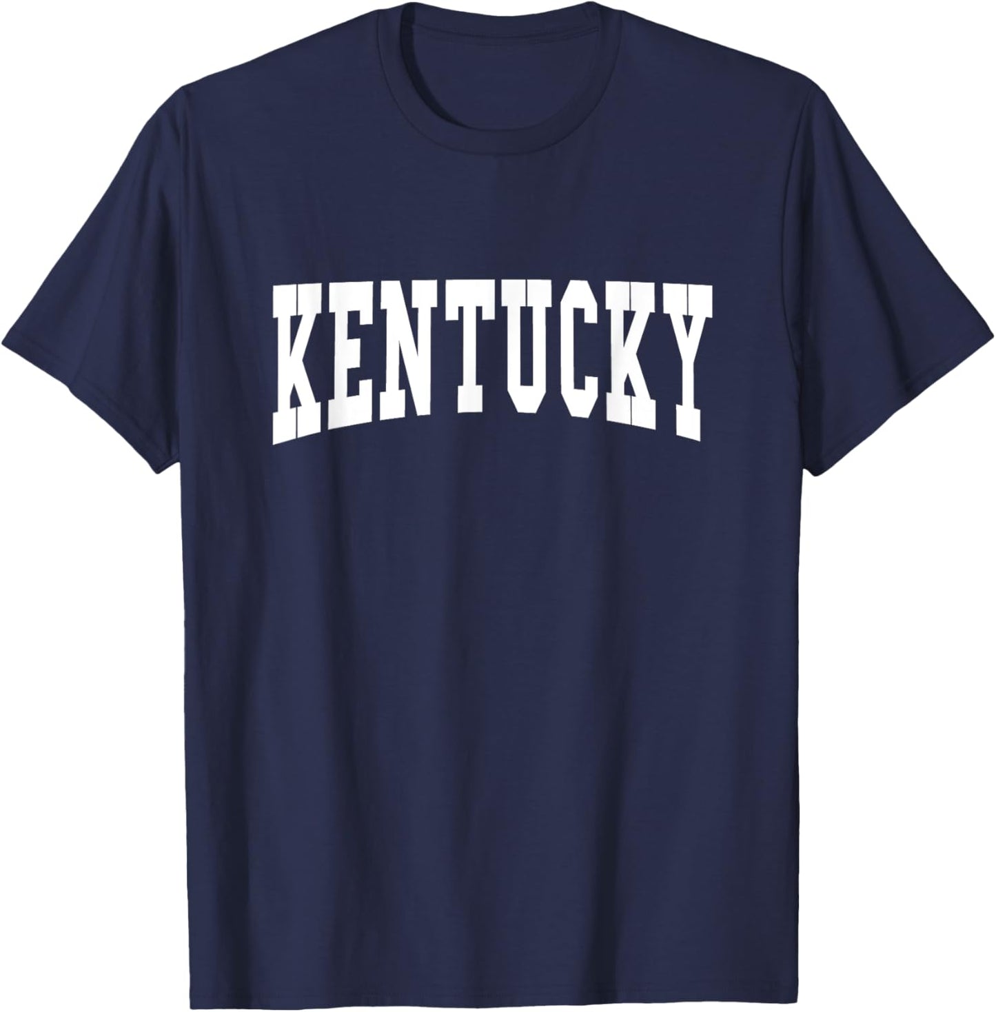 Kentucky - Throwback Design T-Shirt - T-Shirt | Navy