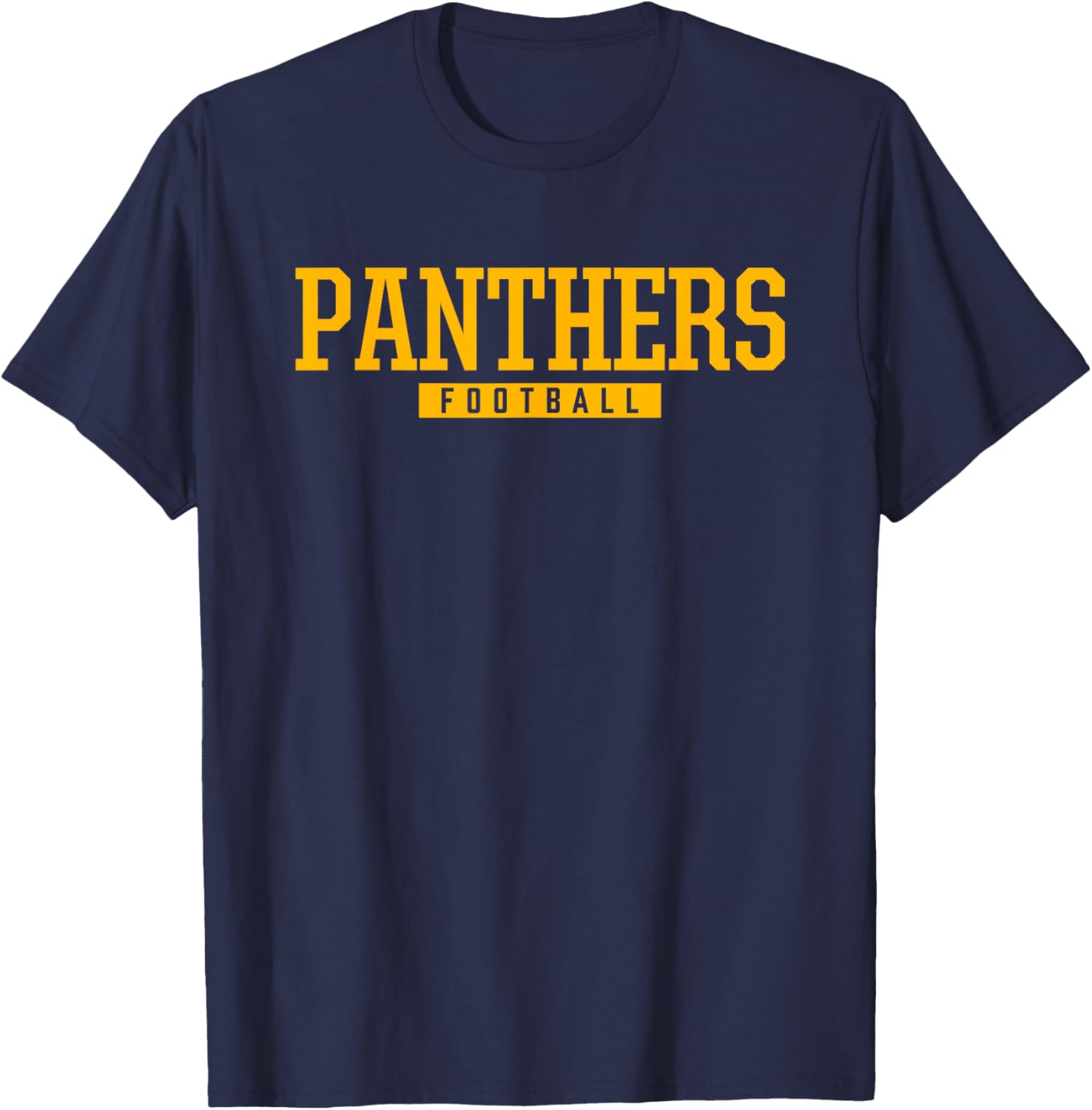 Dillon Panthers Football HS T-Shirt - T-Shirt | Navy