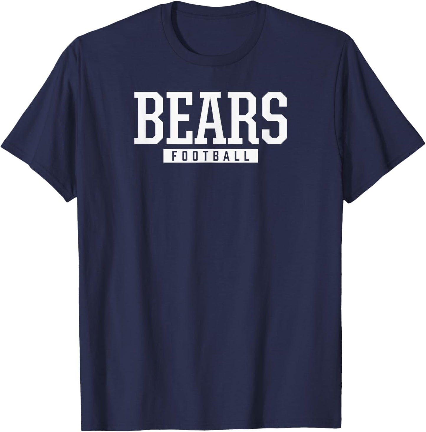 Hawthorne Bears Football HS T-Shirt - T-Shirt | Navy