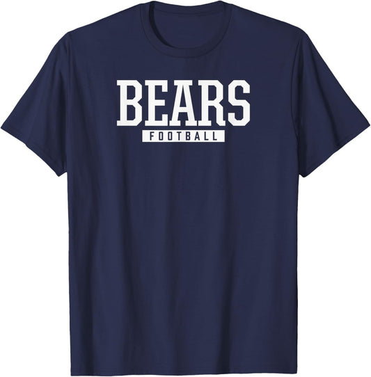 Hawthorne Bears Football HS T-Shirt - T-Shirt | Navy