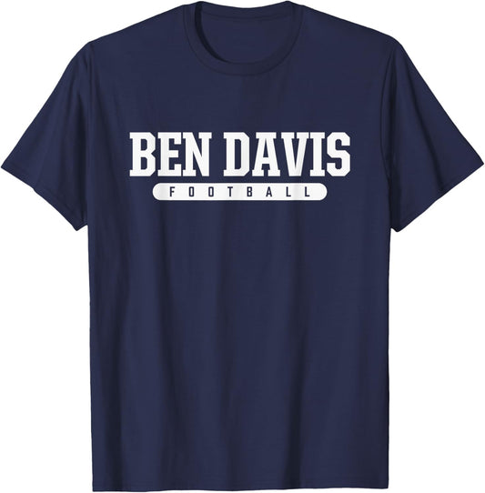 Ben Davis High School Football T-Shirt - T-Shirt | Navy