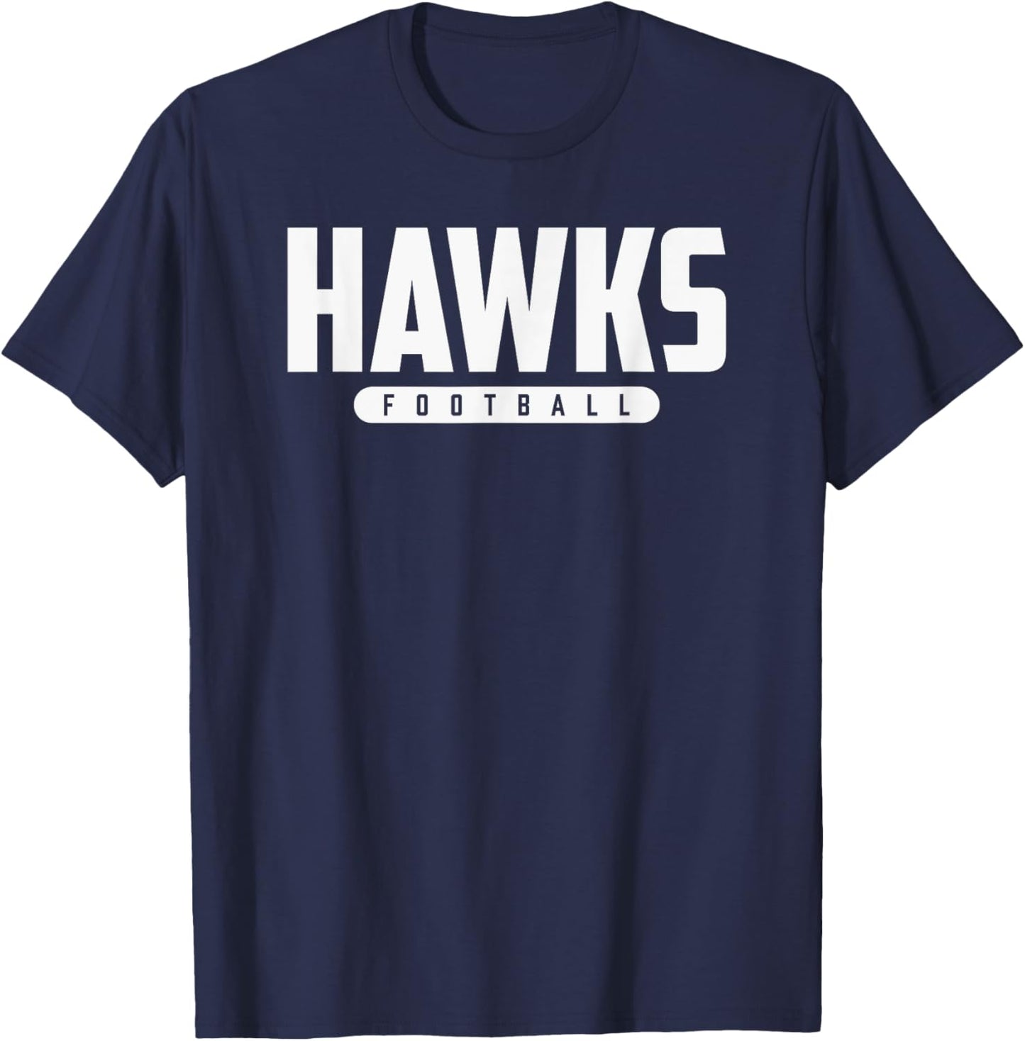 Haddon Township Hawks Football T-Shirt - T-Shirt | Navy