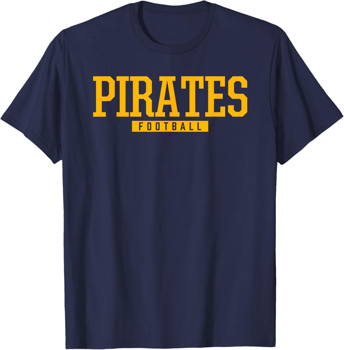 Kaplan Pirates Football HS T-Shirt - T-Shirt | Navy