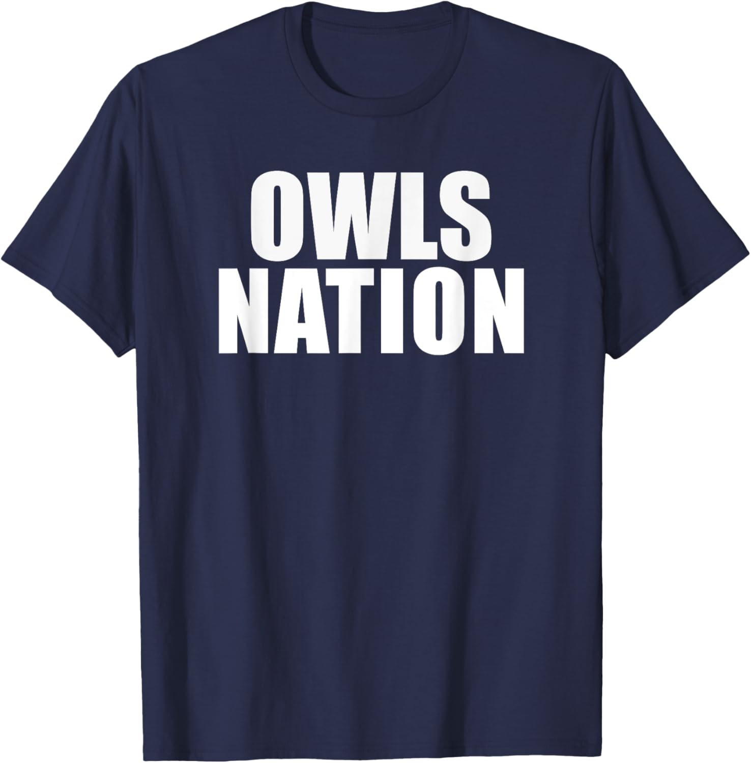 Joshua Owls Nation HS T-Shirt - T-Shirt | Navy