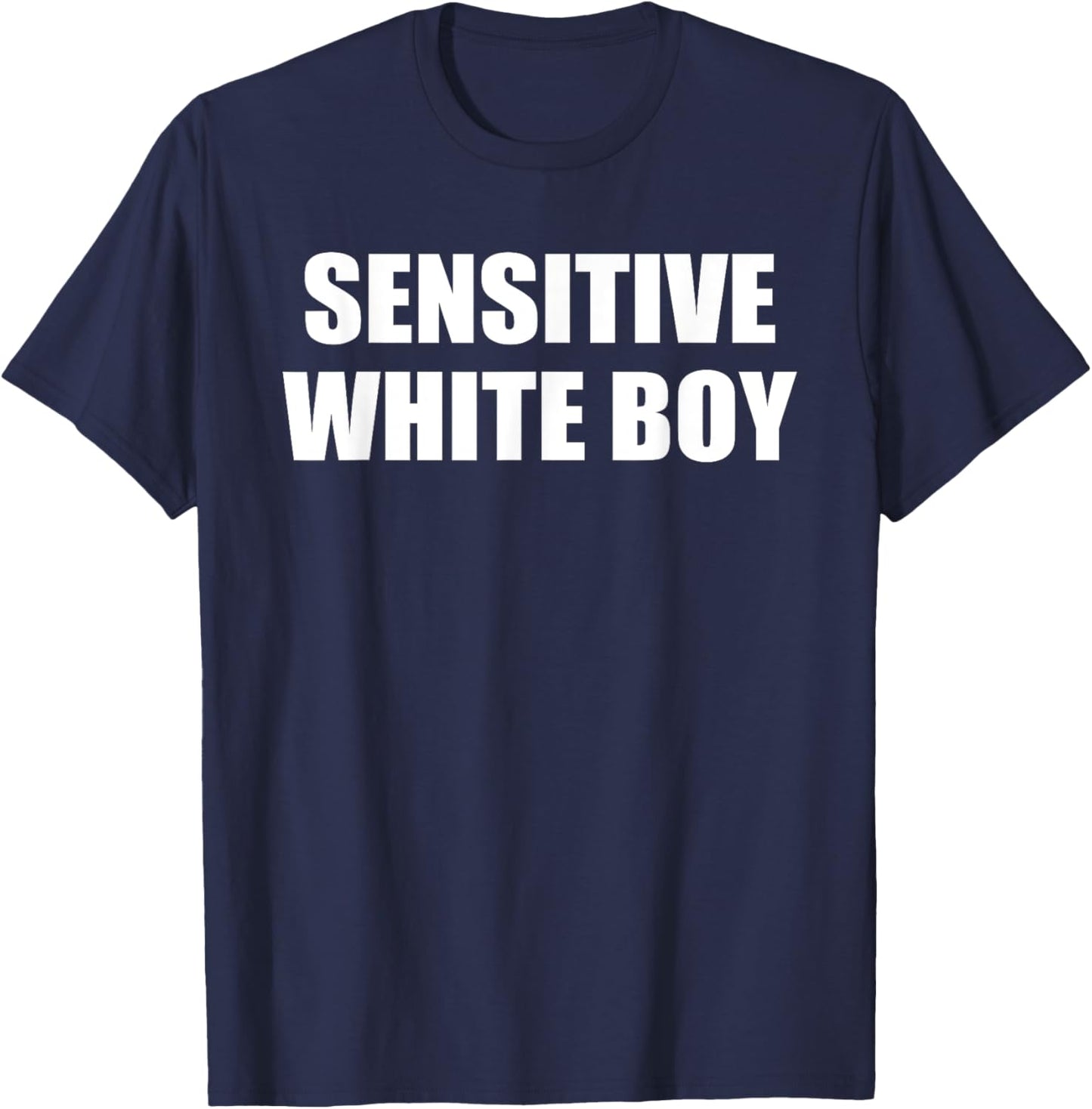 Sensitive White Boy Apparel T-Shirt - T-Shirt | Navy