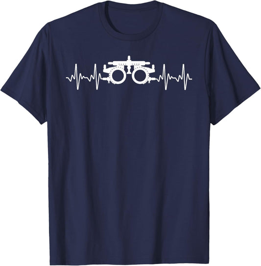 Funny Optometrist Design Women Optometry Optometrist T-Shirt - T-Shirt | Navy