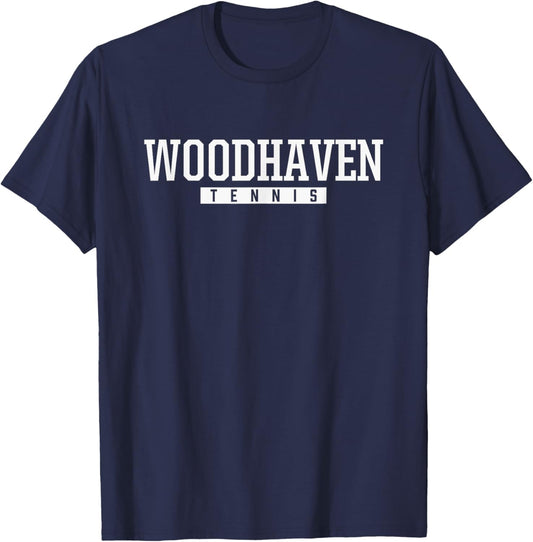 Woodhaven High School Tennis T-Shirt - T-Shirt | Navy