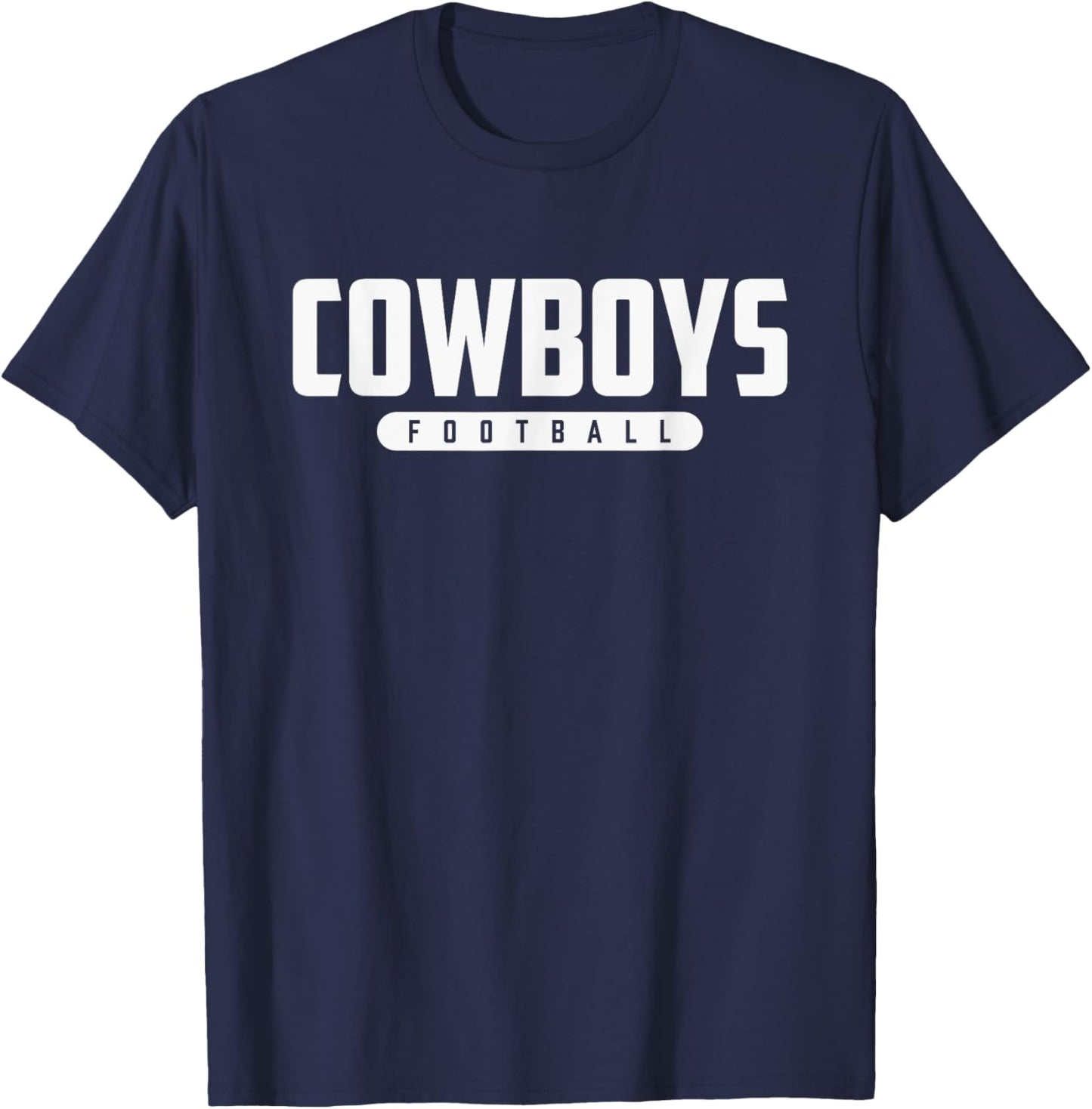 Grantsville Cowboys Football T-Shirt - T-Shirt | Navy