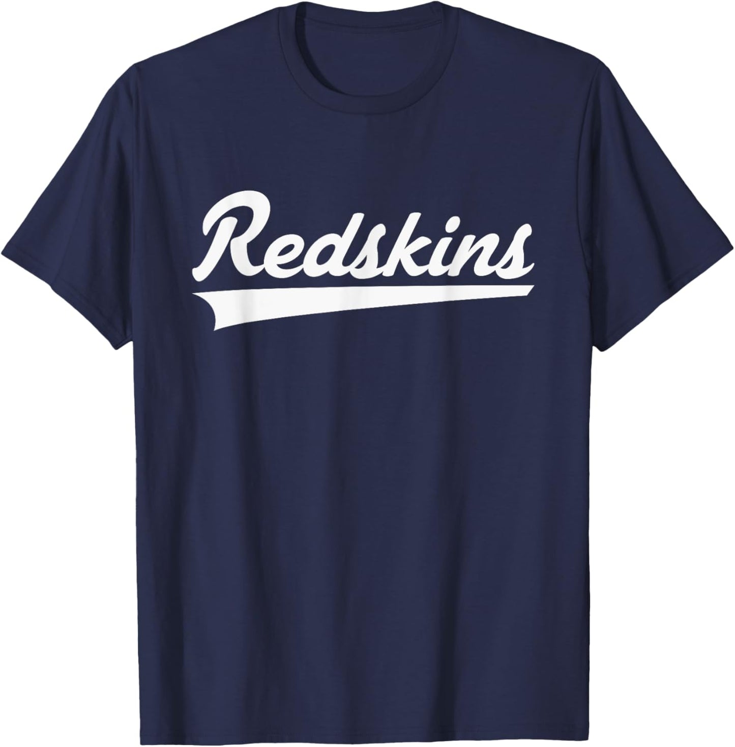 Wapakoneta Redskins Vintage Swoosh T-Shirt - T-Shirt | Navy