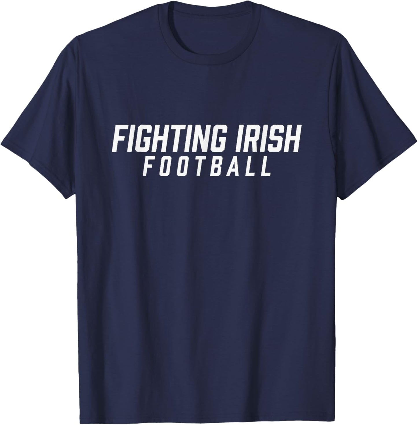Notre Dame High School Football Team T-Shirt - T-Shirt | Navy