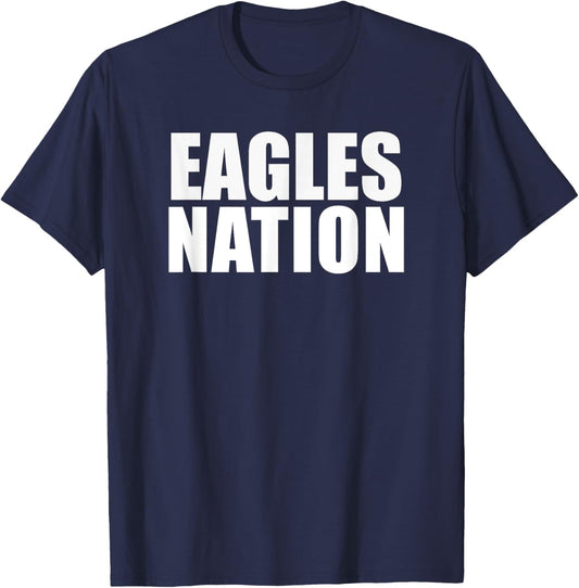 El Camino Eagles Nation HS T-Shirt - T-Shirt | Navy