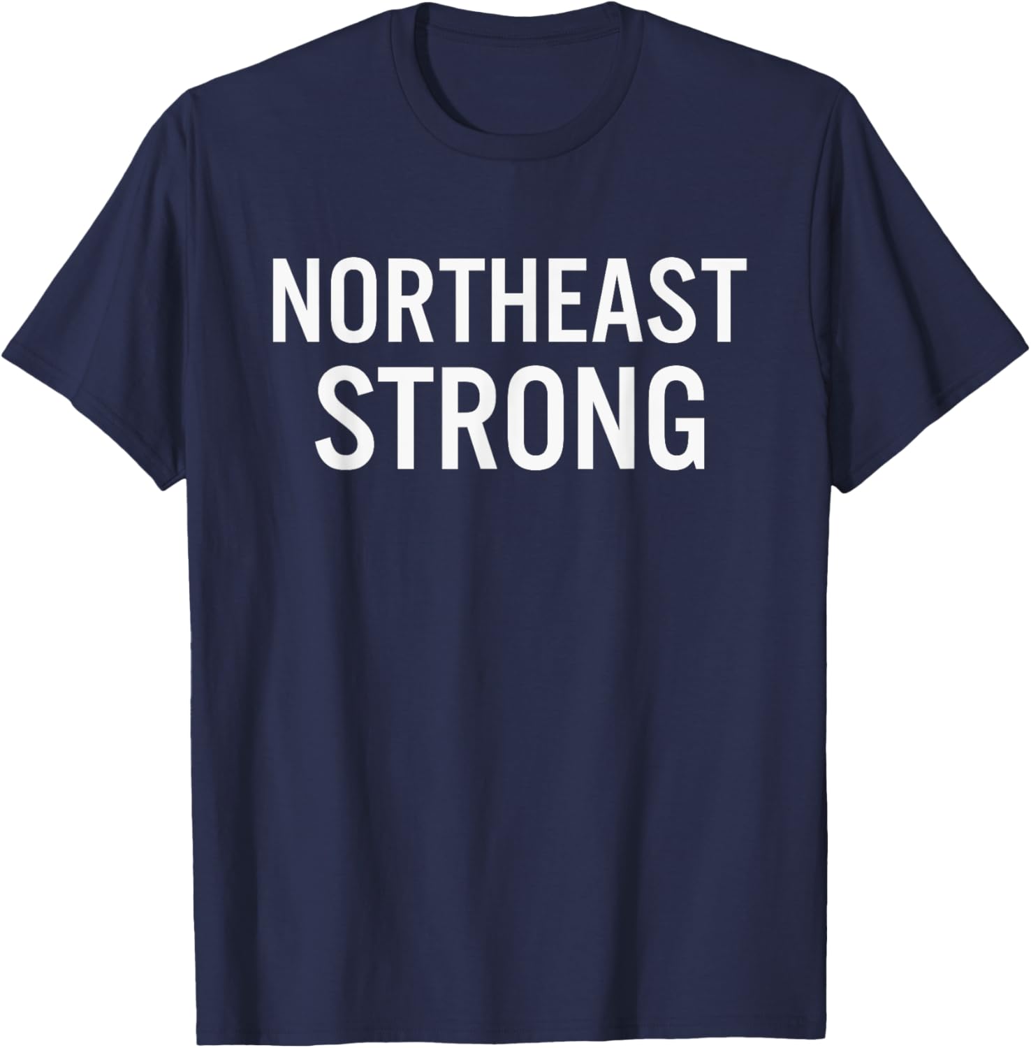 Northeast High School Strong T-Shirt - T-Shirt | Navy
