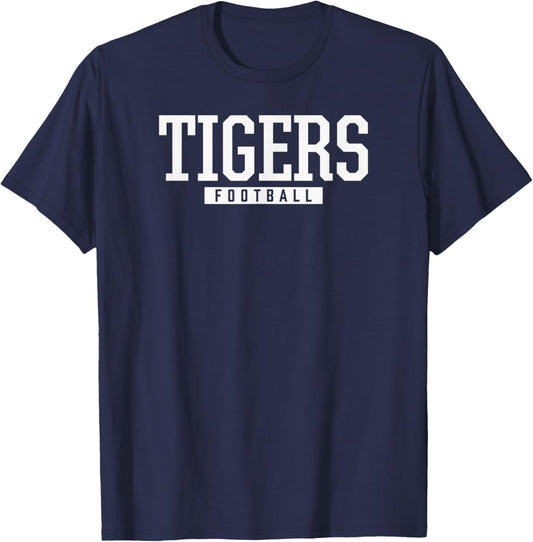 Daingerfield Tigers Football HS T-Shirt - T-Shirt | Navy