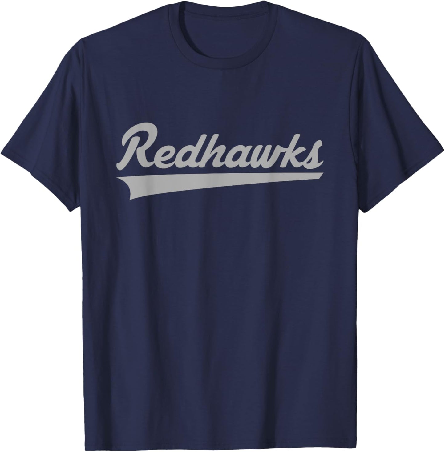 Bountiful Redhawks Vintage Swoosh T-Shirt - T-Shirt | Navy