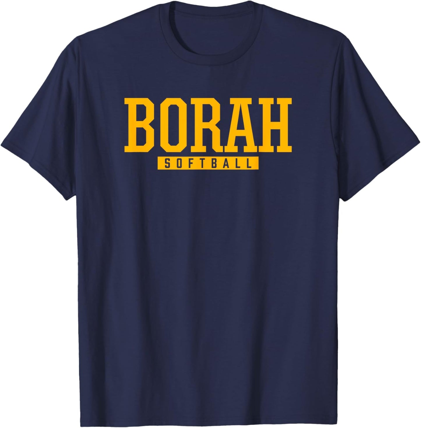 Borah High School Softball T-Shirt - T-Shirt | Navy
