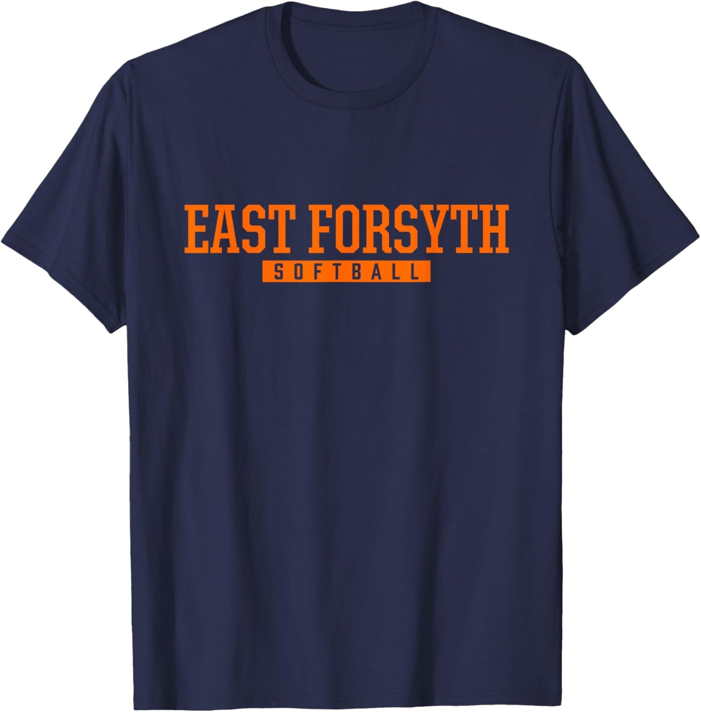 East Forsyth High School Softball T-Shirt - T-Shirt | Navy