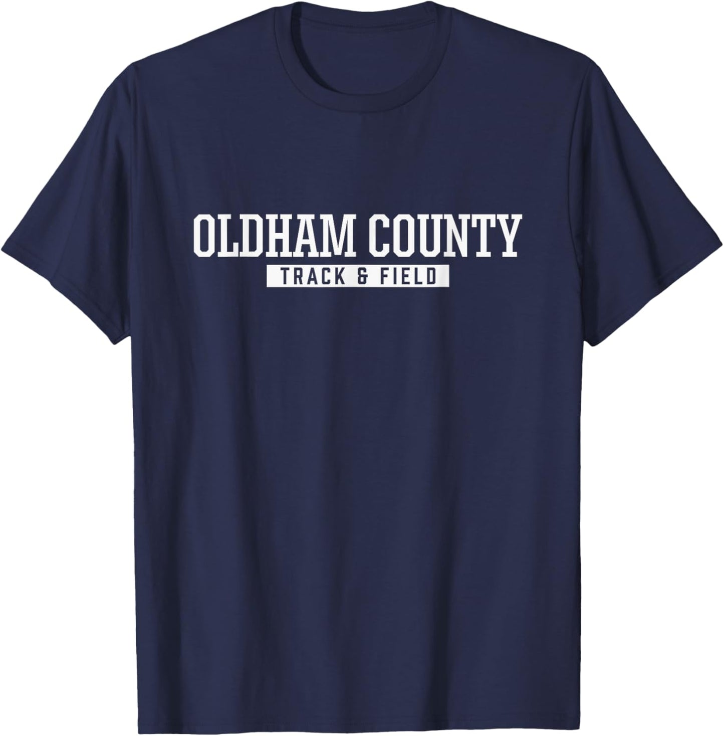 Oldham County High School Track & Field T-Shirt - T-Shirt | Navy