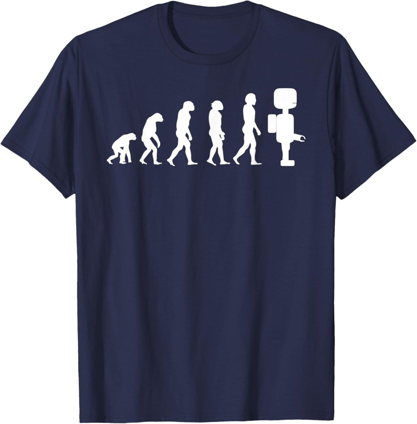 Cool Robot Design Women Kids Robotics Engineer Robot T-Shirt - T-Shirt | Navy