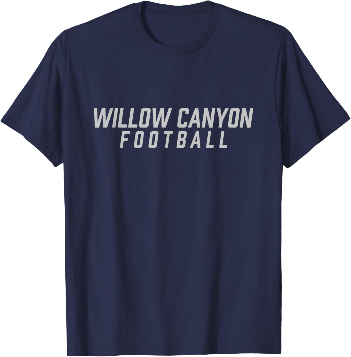 Willow Canyon High School Football Team T-Shirt - T-Shirt | Navy