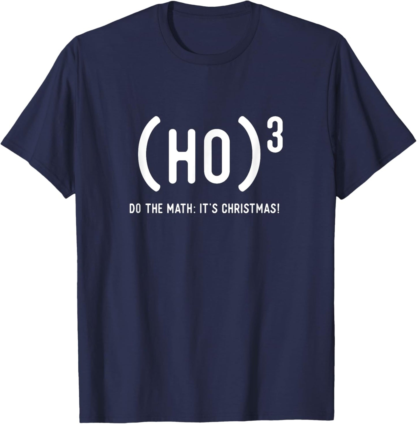 Ho Xmas Christmas Squad Party T-Shirt - T-Shirt | Navy
