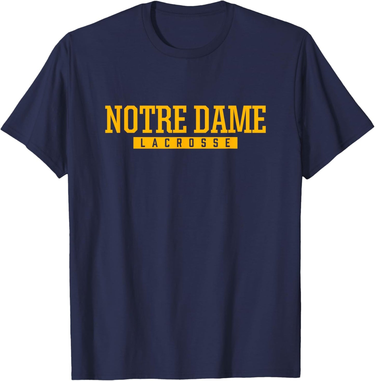 Notre Dame High School Lacrosse T-Shirt - T-Shirt | Navy