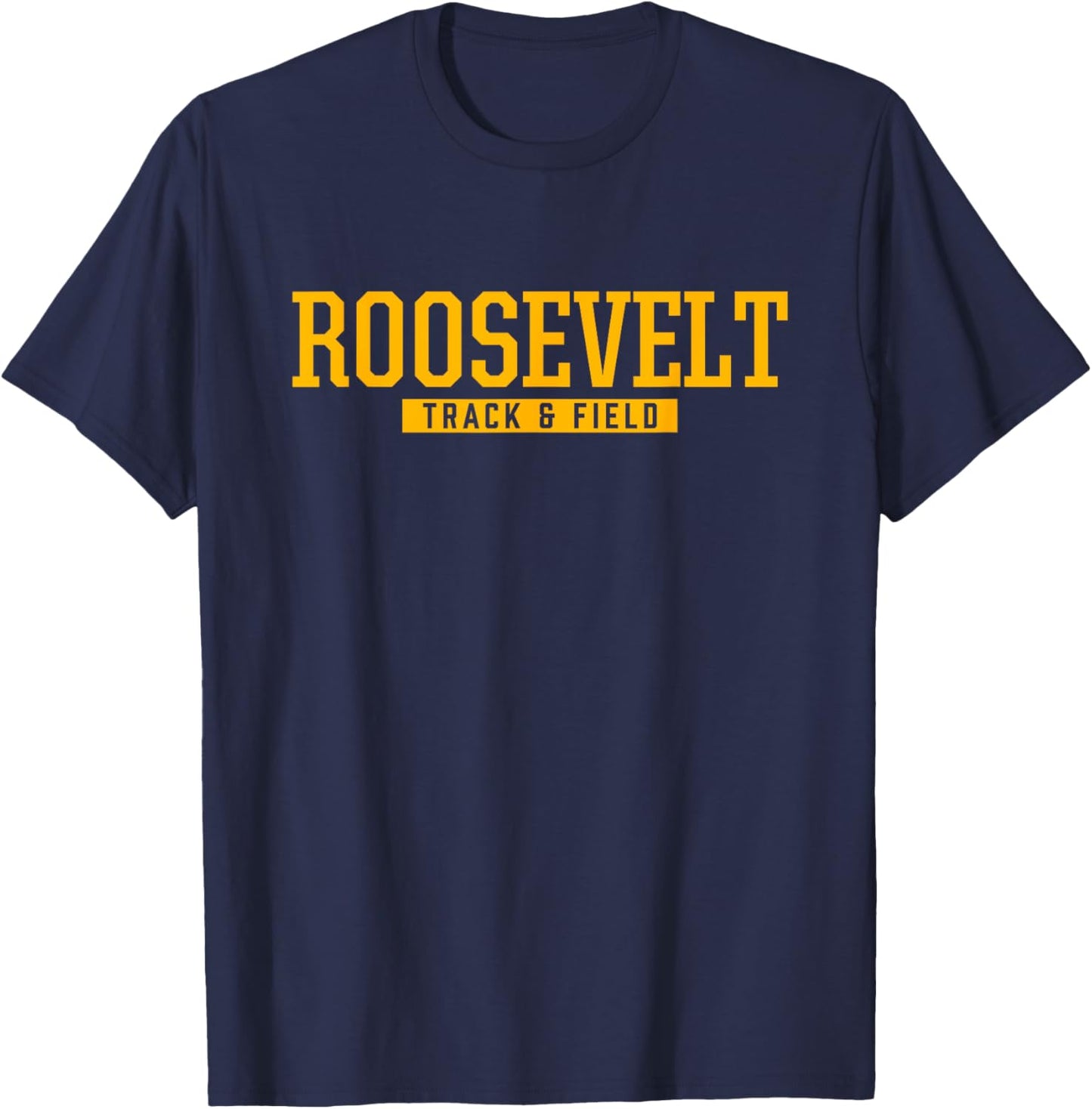 Roosevelt High School Track & Field T-Shirt - T-Shirt | Navy