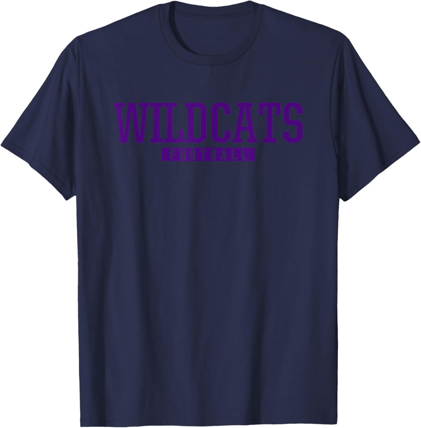 West Ashley Wildcats Football HS T-Shirt - T-Shirt | Navy