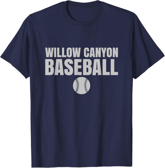Willow Canyon High School Baseball T-Shirt - T-Shirt | Navy