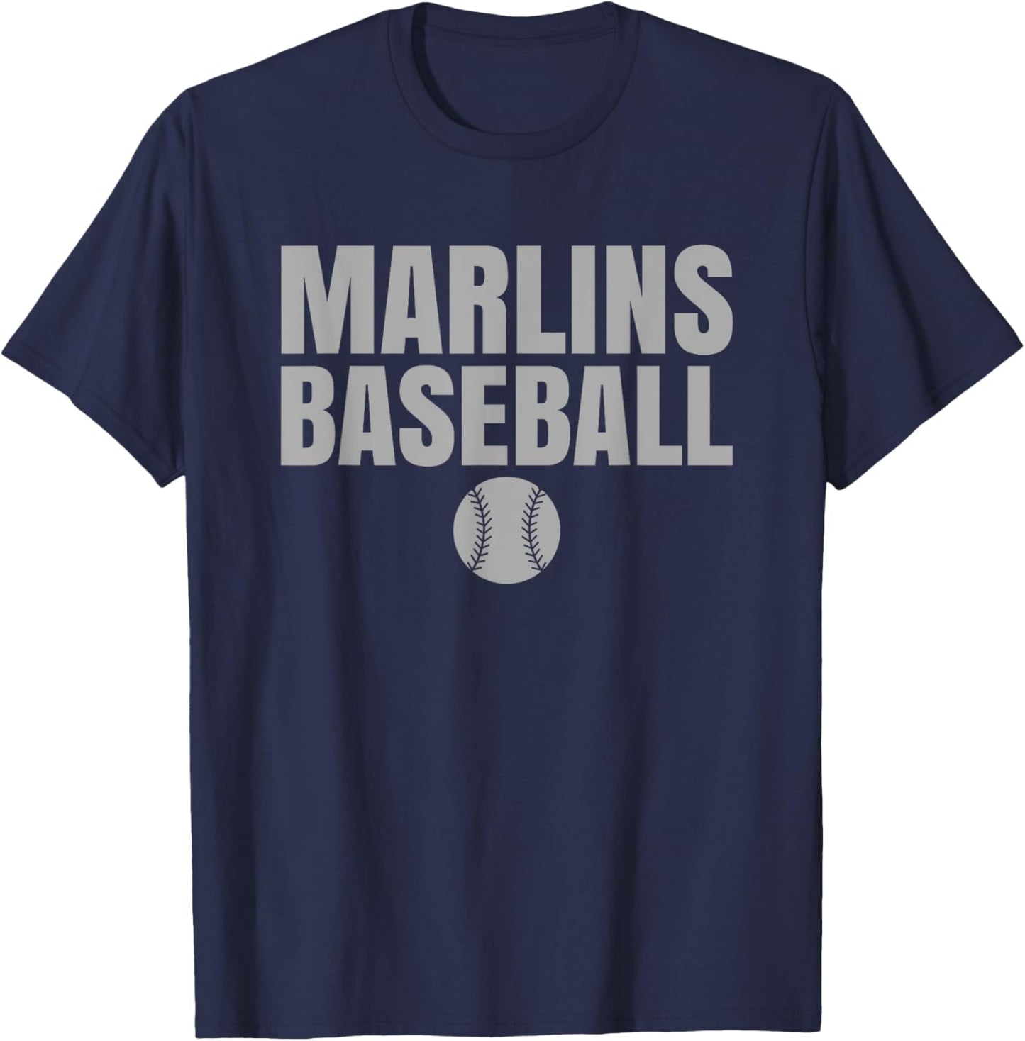 Arnold Marlins Baseball T-Shirt - T-Shirt | Navy